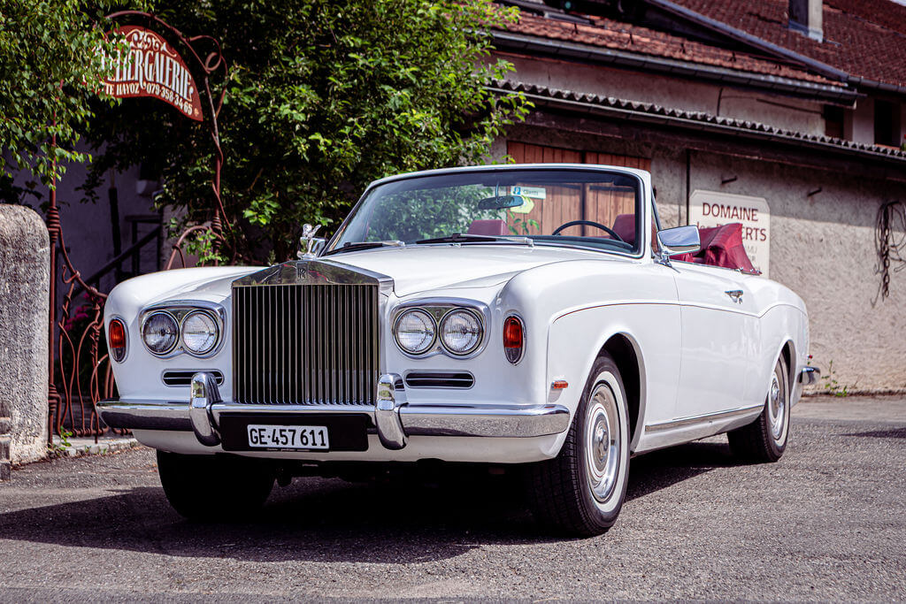 Rolls-Royce Silver Shadow 1969, location sans chauffeur à Genève