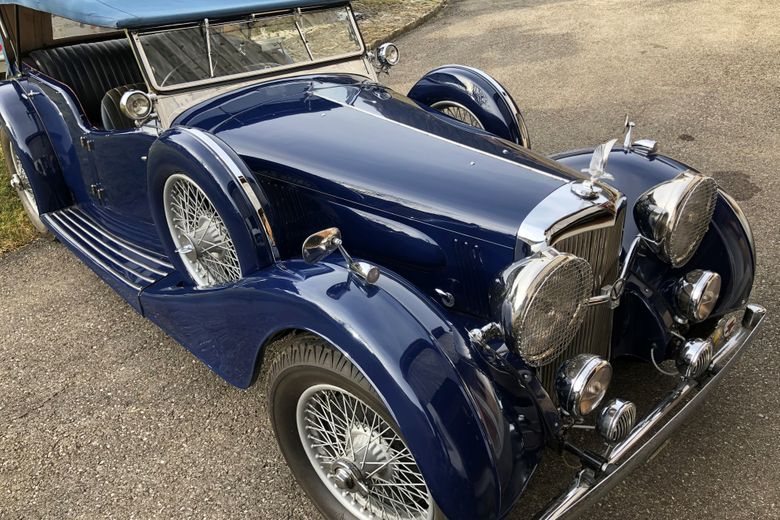 Alvis Speed 25 Bleue 1938 — photo 4