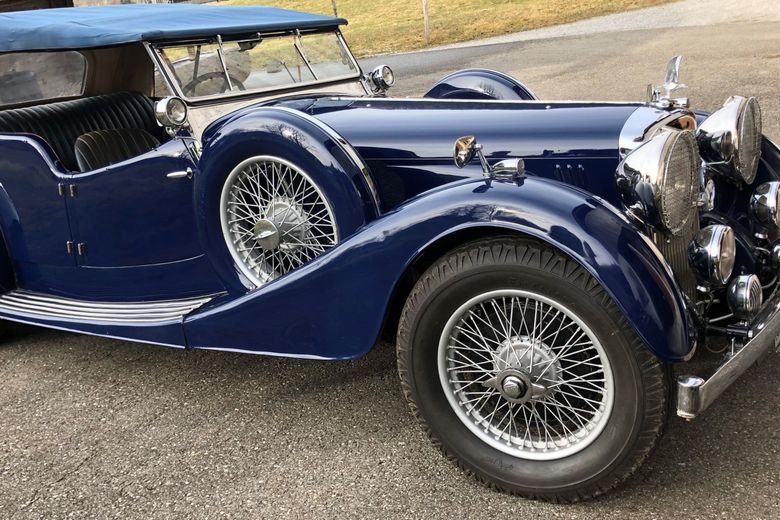 Alvis Speed 25 Bleue 1938 — photo 5