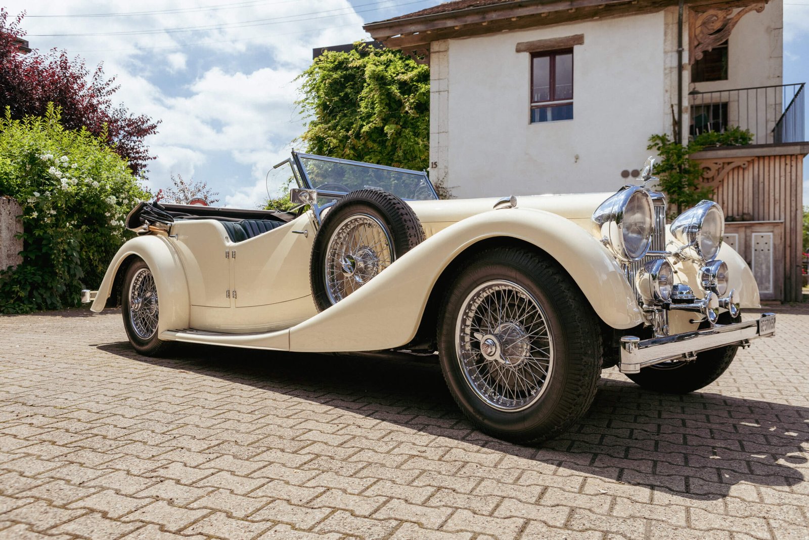 Alvis Speed 25 Crème 1938 — photo 2